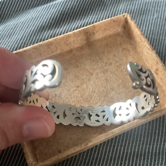 Lois Hill Sterling .925 Cuff Bracelet ca 2007 - Picture 2 of 4